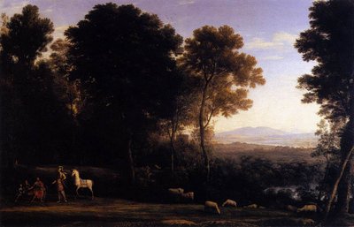 Erminia und die Hirten von Claude Lorrain